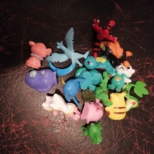 Lot of Pokemon toys